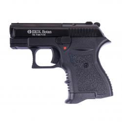 PISTOLET BOTAN NOIR 9MM PA EKOL +1 BOITE BALLE  DE 9MM