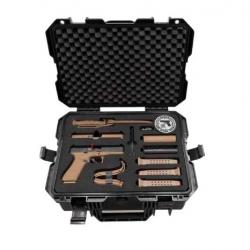 NOUVEAUTÉ 2025 - "PRÉCOMMANDE" PISTOLET GLOCK 17 GEN5 SV CAL 9 MM PAK - BLACK COYOTE DOUBLE SET - ED