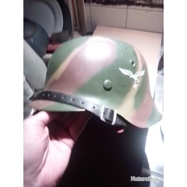 Casque M42 allemands lutfwaffe  reconditionner  grande taille