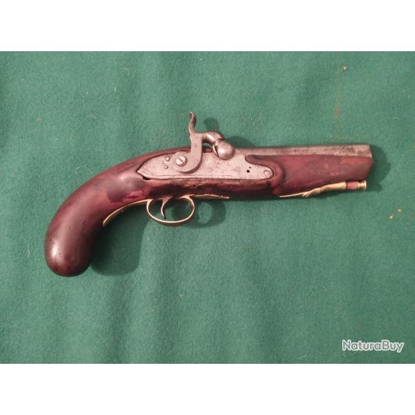 Pistolet percussion Britanique circa 1840