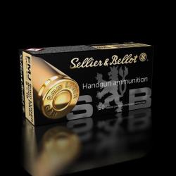 Munitions 9mm Sellier Bellot 124g FMJ