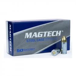 Munitions 9mm Magtech FMJ Acier 124 grains FMJ