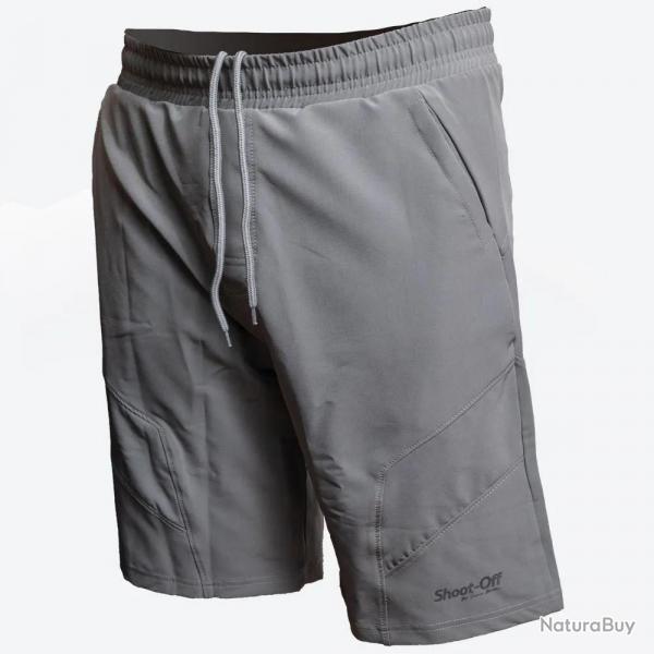 Short sport Shoot-Off 4XL, Gris