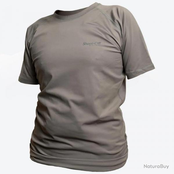 T-Shirt sport Shoot-Off 5XL, Gris