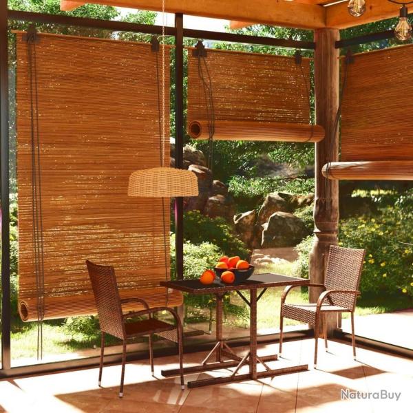 Ensemble  manger de jardin 3 pcs Marron alsavelo