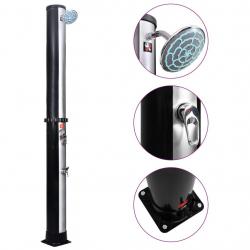 Douche solaire d'extérieur avec pomme de douche et robinet 40 L alsavelo
