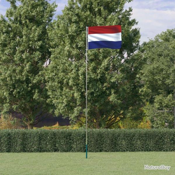 Drapeau des Pays-Bas et mt 5,55 m Aluminium alsavelo