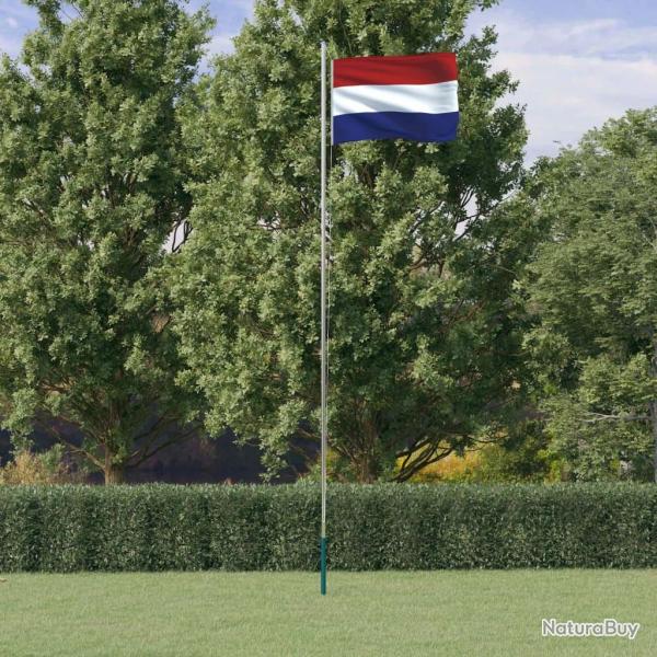 Drapeau des Pays-Bas et mt 6,23 m Aluminium alsavelo