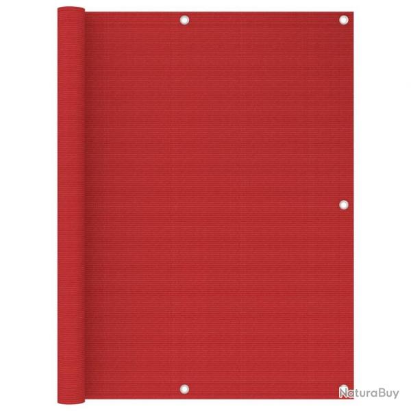 cran de balcon Rouge 120x500 cm PEHD alsavelo