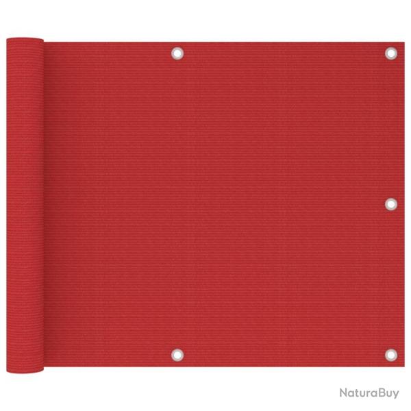 cran de balcon Rouge 75x600 cm PEHD alsavelo