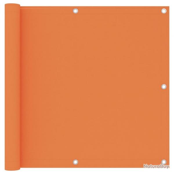 cran de balcon Orange 90x400 cm Tissu Oxford alsavelo