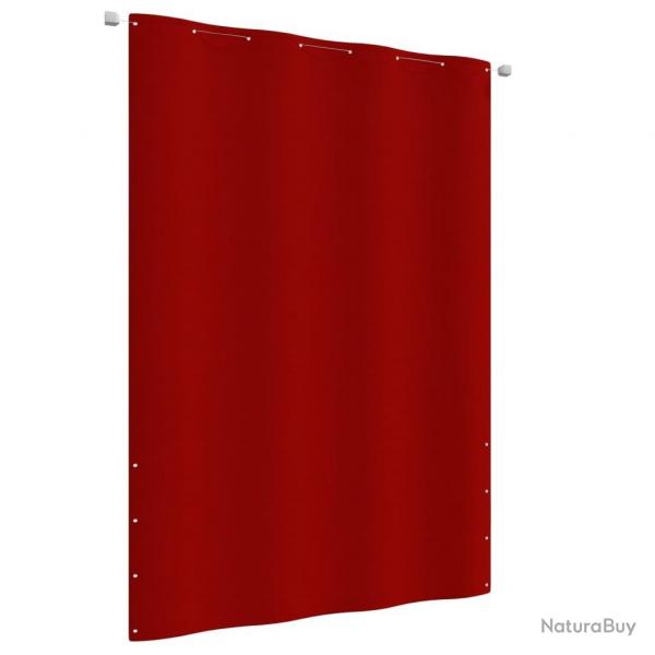 cran de balcon Rouge 160x240 cm Tissu Oxford alsavelo