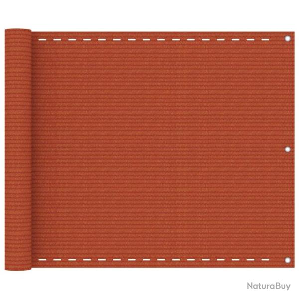 cran de balcon Orange 75x500 cm PEHD alsavelo