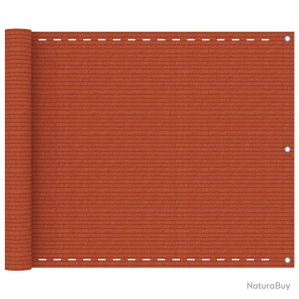 cran de balcon Orange 75x500 cm PEHD alsavelo