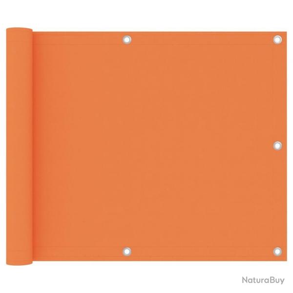 cran de balcon Orange 75x500 cm Tissu Oxford alsavelo
