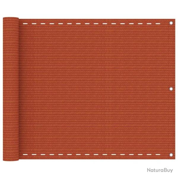 cran de balcon Orange 75x600 cm PEHD alsavelo