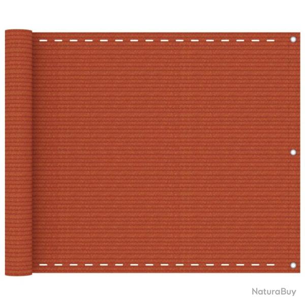 cran de balcon Orange 75x300 cm PEHD alsavelo