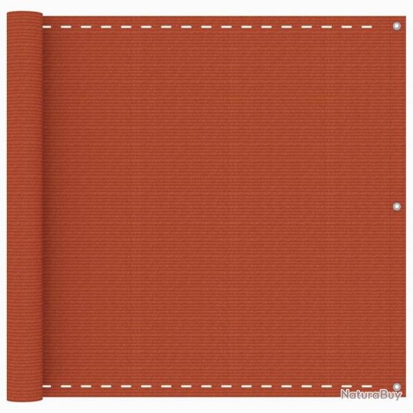 cran de balcon Orange 90x500 cm PEHD alsavelo