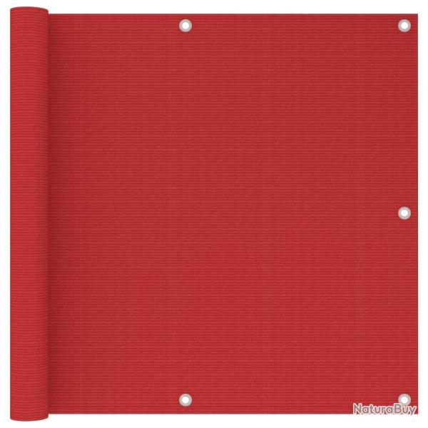 cran de balcon Rouge 90x500 cm PEHD alsavelo
