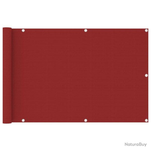 cran de balcon Rouge 90x400 cm PEHD alsavelo