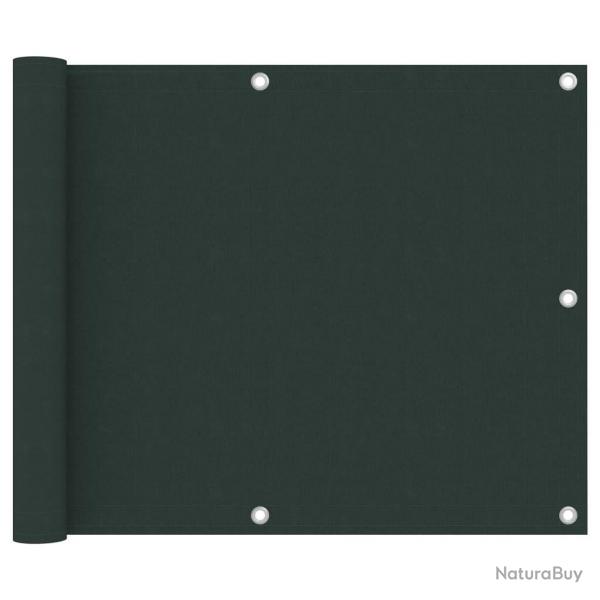 cran de balcon Vert fonc 75x300 cm Tissu Oxford alsavelo