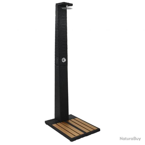 Douche de jardin rsin tresse WPC alsavelo