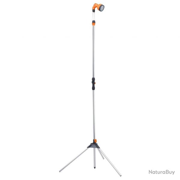 Douche de jardin avec trpied 221 cm Aluminium alsavelo
