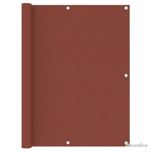 cran de balcon Terre cuite 120x400 cm Tissu Oxford alsavelo