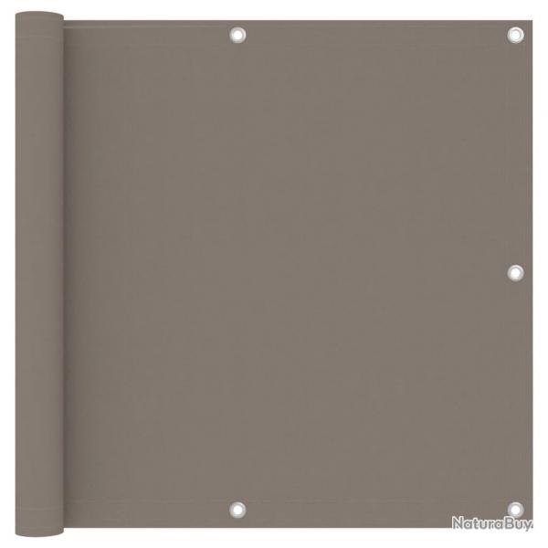 cran de balcon Taupe 90x500 cm Tissu Oxford alsavelo