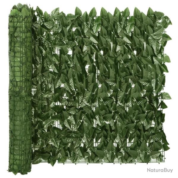 cran de balcon avec feuilles vert fonc 400x75 cm alsavelo