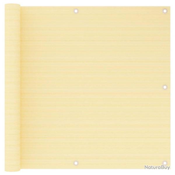 cran de balcon Beige 90x500 cm PEHD alsavelo