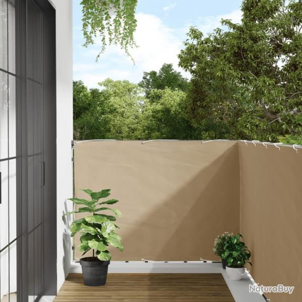 cran de balcon Beige 120x400 cm Tissu Oxford alsavelo