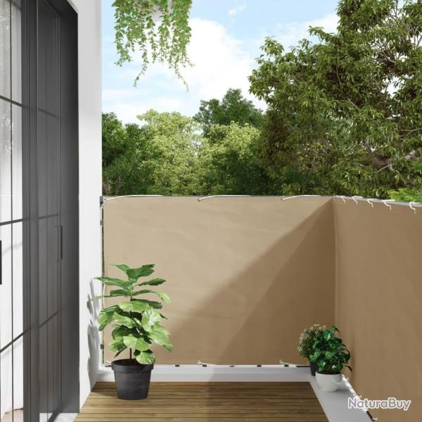 cran de balcon Beige 120x600 cm Tissu Oxford alsavelo