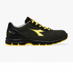 Chaussure de sécurité basse Diadora RUN ATOM LOW S3 SRC ESD taille 42 noir et jaune