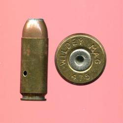.475 WILDEY  - RARISSIME artouche du pistolet .475 WILDEY - marquage : WILDEY MAG 475