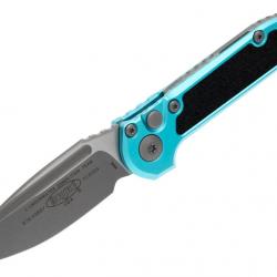 Couteau Microtech LUDT Gen III S/E Turquoise Lame Drop Point Acier M390MK USA MCT113510APTQ