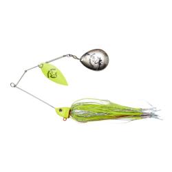 Spinnerbait Savage Gear Da'Bush 21g Yellow Silver Holo Flame