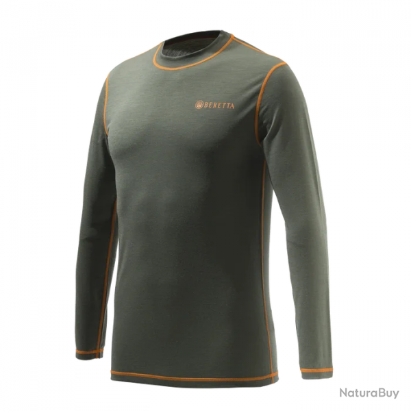 T-Shirt Beretta Merino Base Layer - Vert / 4XL