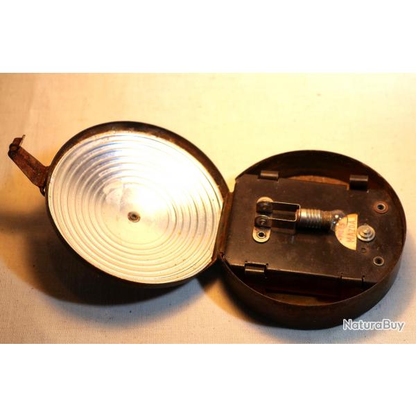 ARME FRANAISE - Lampe Cipel MAZDA WWII avec dflecteur - ref SDC24CIP001