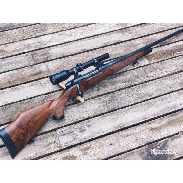 Carabine Weatherby Mark V Cal.300 Weatherby mag +Zeiss Diavari-C 1.5-4.5 x18 sur pivot *1 sans PDR*