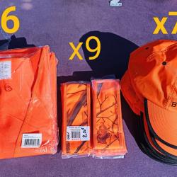 Lot vêtements fluo