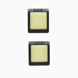 Marqueurs lumineux clip Molle Noir (019)