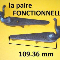 LOT de paire de platines complètes de fusil à broche à 69.00 Euros !!!- VENDU PAR JEPERCUTE (SZA104)