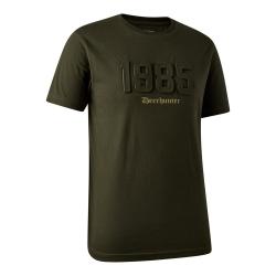 T-SHIRT DEERHUNTER "JUBILÉ 1985" KAKI