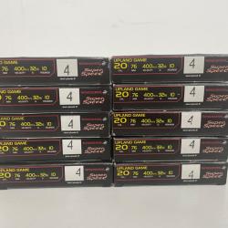 !! NEUF !! CARTOUCHE WINCHESTER SUPER SPEED CALIBRE 20/76 32gr NICKELÉES PB4 PAR 100