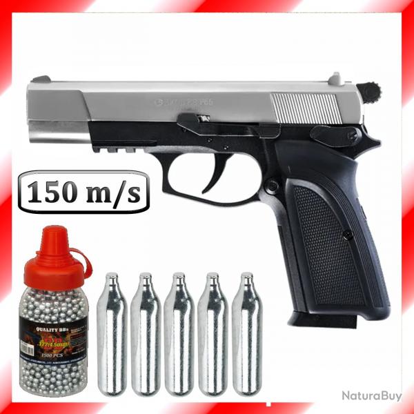 Pistolet  CO2 Ekol ES P66 + Munitions