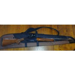 Carabine Remington Wood Master modèle 742 avec point rouge et son fourreau