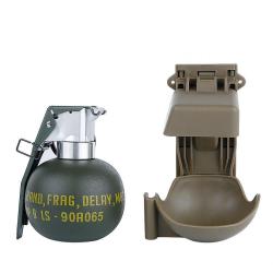 Grenade Factice M67 w/ Support Desert (S&T / Specna Arms)