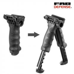 Poignée polyvalante bipied T-POD G2 , Fab Defense (compatible HK416) Noir