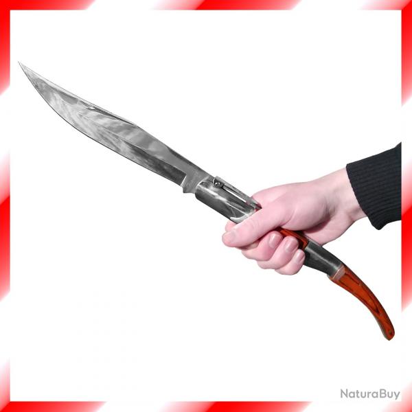 NAVAJA (Couteau pliant gant) Inox - Lame de 21,8 cm